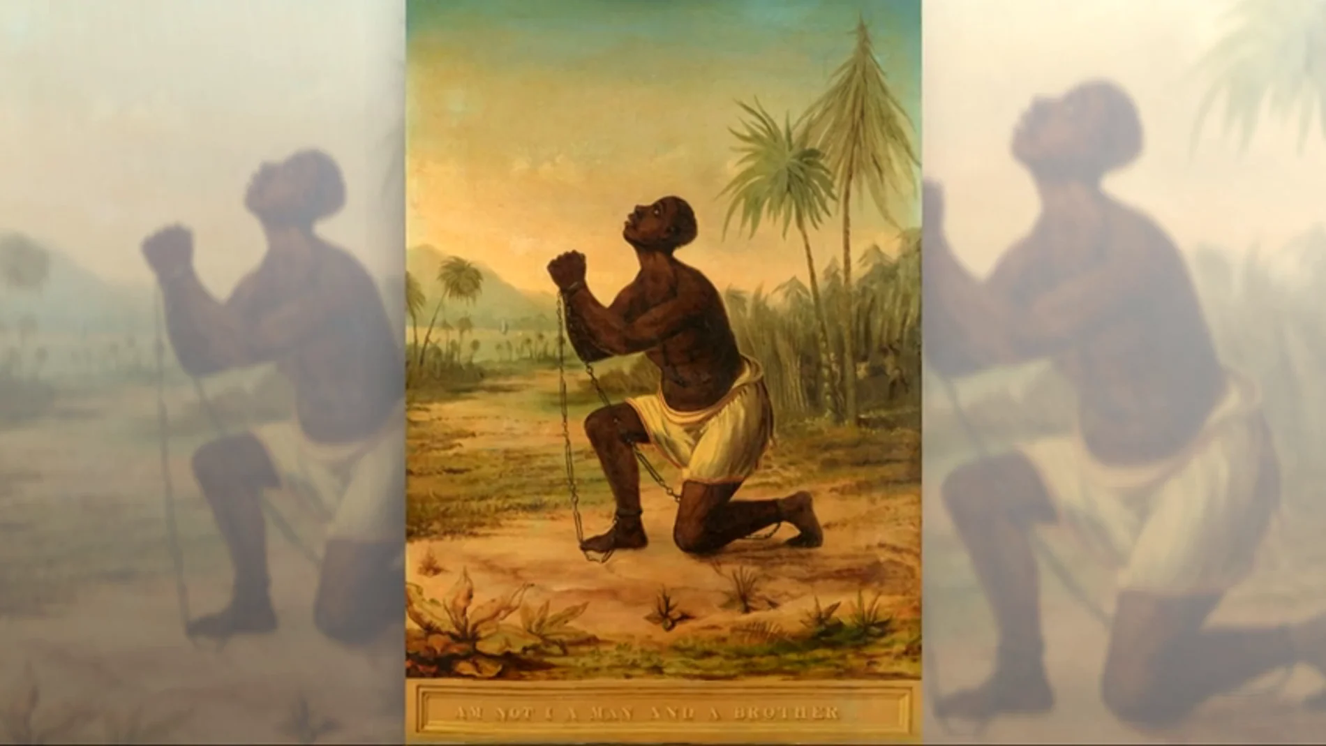 No a la esclavitud: historia cuadro utilizado como imagen de causa