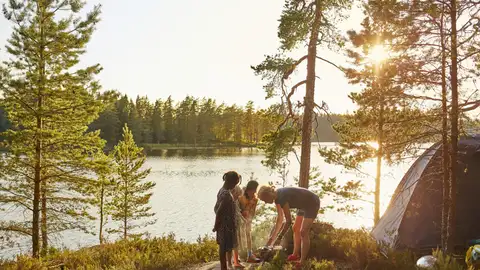 Acampar en Suecia Acampar en Suecia