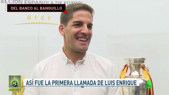 Robert Moreno: "Cuando Luis Enrique me llam&oacute; en 2012 trabajaba en 'La Caixa'