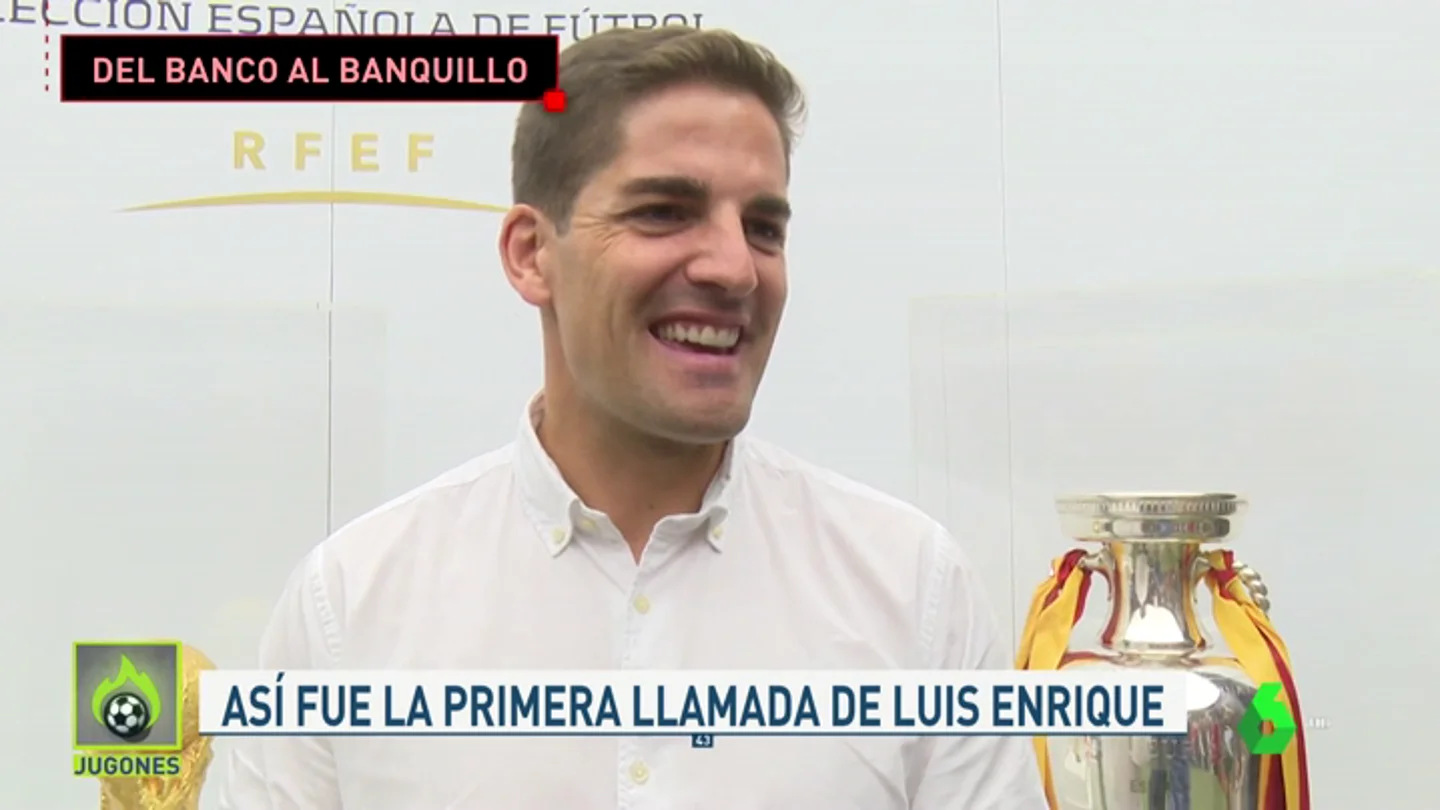 Robert Moreno: "Cuando Luis Enrique me llamó en 2012 trabajaba en 'La Caixa' Robert Moreno: "Cuando Luis Enrique me llamó en 2012 trabajaba en 'La Caixa'