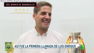 Robert Moreno: "Cuando Luis Enrique me llamó en 2012 trabajaba en 'La Caixa'