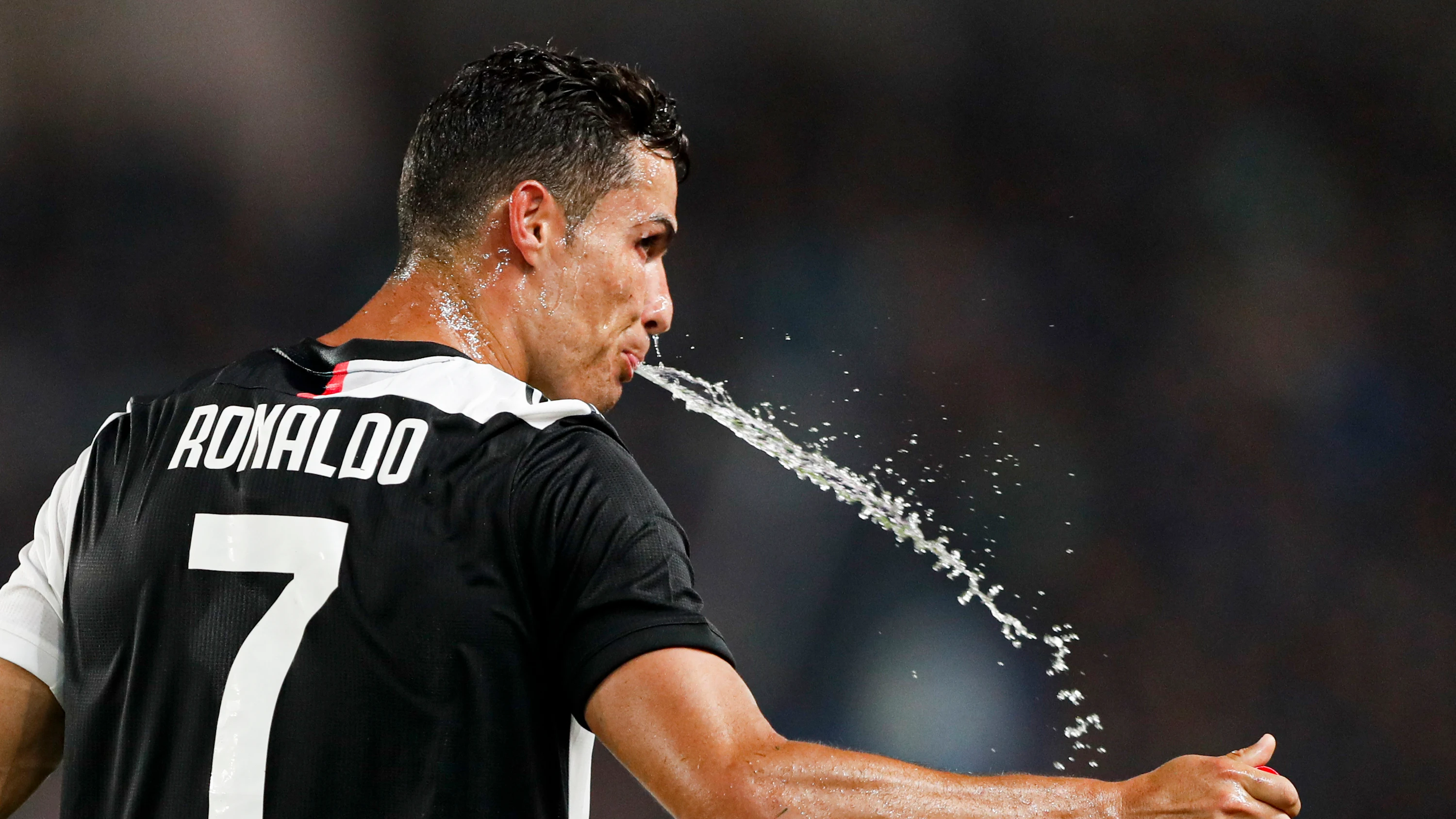 Cristiano Ronaldo, disputando un partido con la Juventus