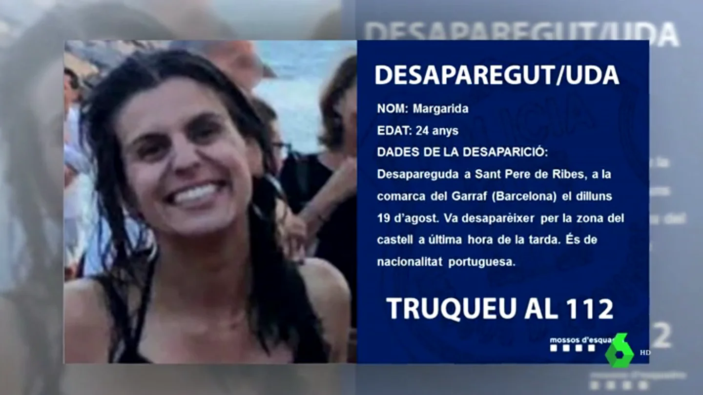 Desaparecida una joven en Sant Pere de Ribes, Barcelona Desaparecida una joven en Sant Pere de Ribes, Barcelona