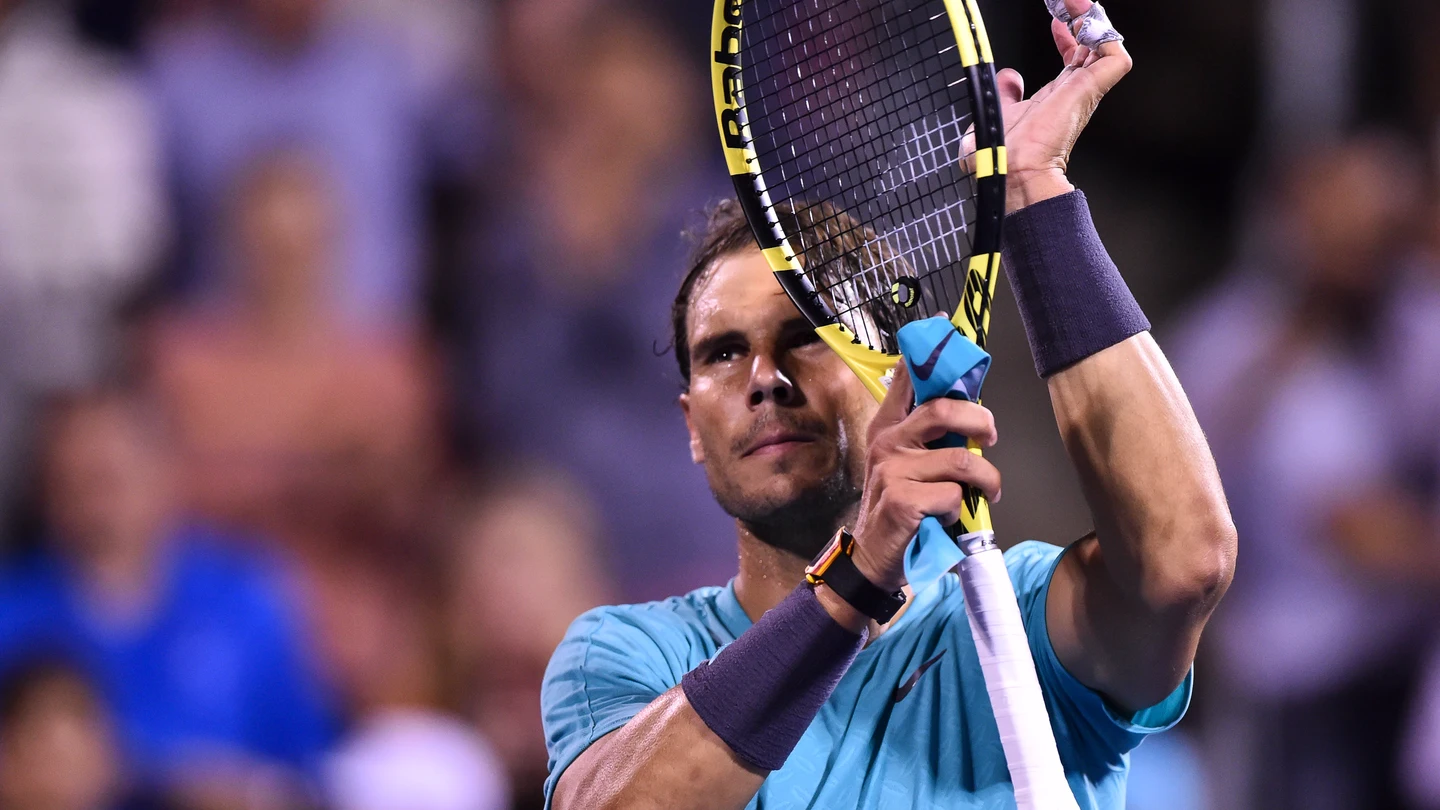 Rafa Nadal, durante el Masters de Montreal Rafa Nadal, durante el Masters de Montreal