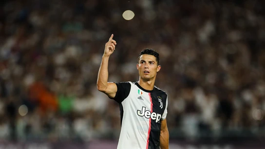 Cristiano Ronaldo en un partido con la Juventus Cristiano Ronaldo en un partido con la Juventus
