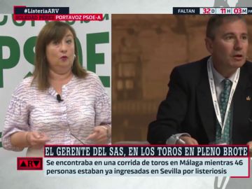 El PSOE andaluz critica la gestión del PP con el brote de listeriosis: "Hay una falta de humanidad de los que gobiernan en Andalucía" El PSOE andaluz critica la gestión del PP con el brote de listeriosis: "Hay una falta de humanidad de los que gobiernan en Andalucía"