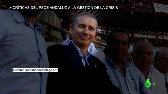 El PP sale en defensa del gerente del SAS que estaba en los toros en plena alerta por listeria: "Tampoco tiene que estar encerrado en su despacho" El PP sale en defensa del gerente del SAS que estaba en los toros en plena alerta por listeria: "Tampoco tiene que estar encerrado en su despacho"