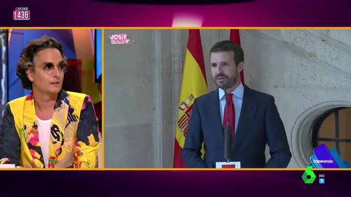 El consejo de Josie a Pablo Casado sobre su nuevo aspecto físico: "Si quieres dejarte barba, te tienes que informar"