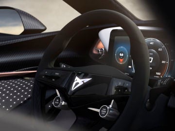 Cupra interior digitalizado