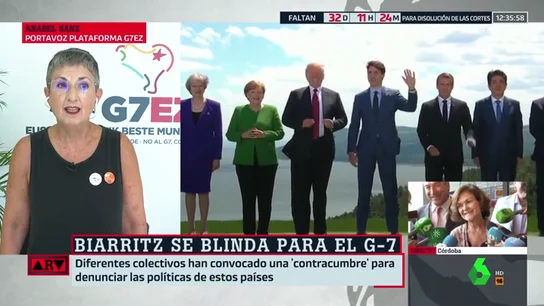 Voces críticas contra la cumbre del G7: "Defiende un modelo político que va contra el planeta y la igualdad" Voces críticas contra la cumbre del G7: "Defiende un modelo político que va contra el planeta y la igualdad"