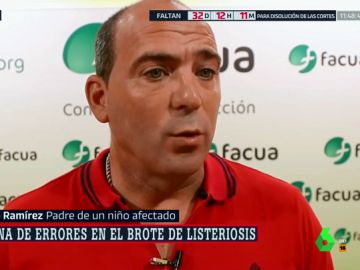 Padre de un niño afectado por listeriosis Padre de un niño afectado por listeriosis