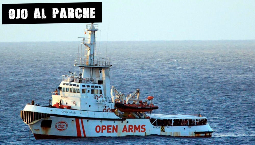 El buque Open Arms