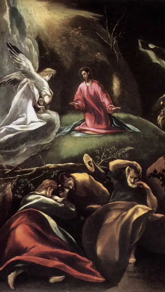 La oración en el Huerto, El Greco
