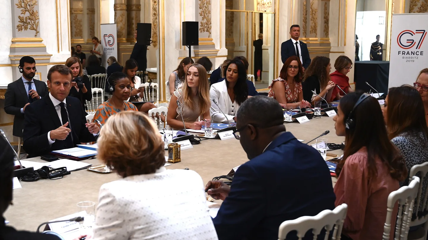 Los líderes se reúnen en la cumbre del G7 en la localidad francesa de Biarritz Los líderes se reúnen en la cumbre del G7 en la localidad francesa de Biarritz