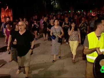 Cacerolada en Barcelona por la inseguridad Cacerolada en Barcelona por la inseguridad