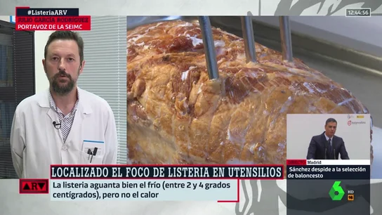 Julio García Rodríguez. "La listeriosis no resiste a los hornos, tiene que haber una segunda fuente de contaminación" Julio García Rodríguez. "La listeriosis no resiste a los hornos, tiene que haber una segunda fuente de contaminación"