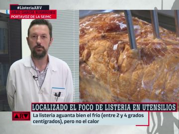 Julio García Rodríguez. "La listeriosis no resiste a los hornos, tiene que haber una segunda fuente de contaminación" Julio García Rodríguez. "La listeriosis no resiste a los hornos, tiene que haber una segunda fuente de contaminación"