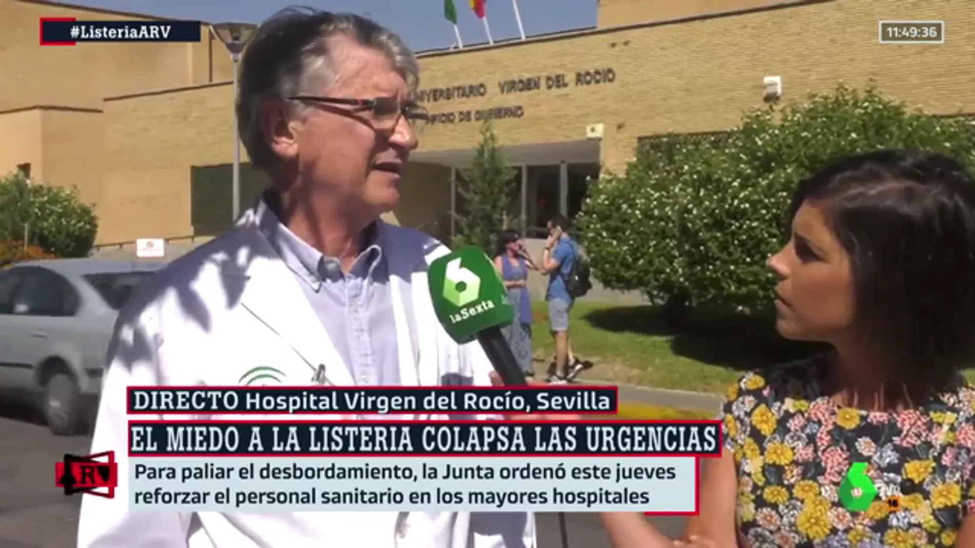 Miguel Ángel Montilla, responsable del Sindicato Médico del Hospital Virgen del Rocío