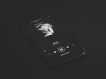Spotify en un smartphone Spotify en un smartphone