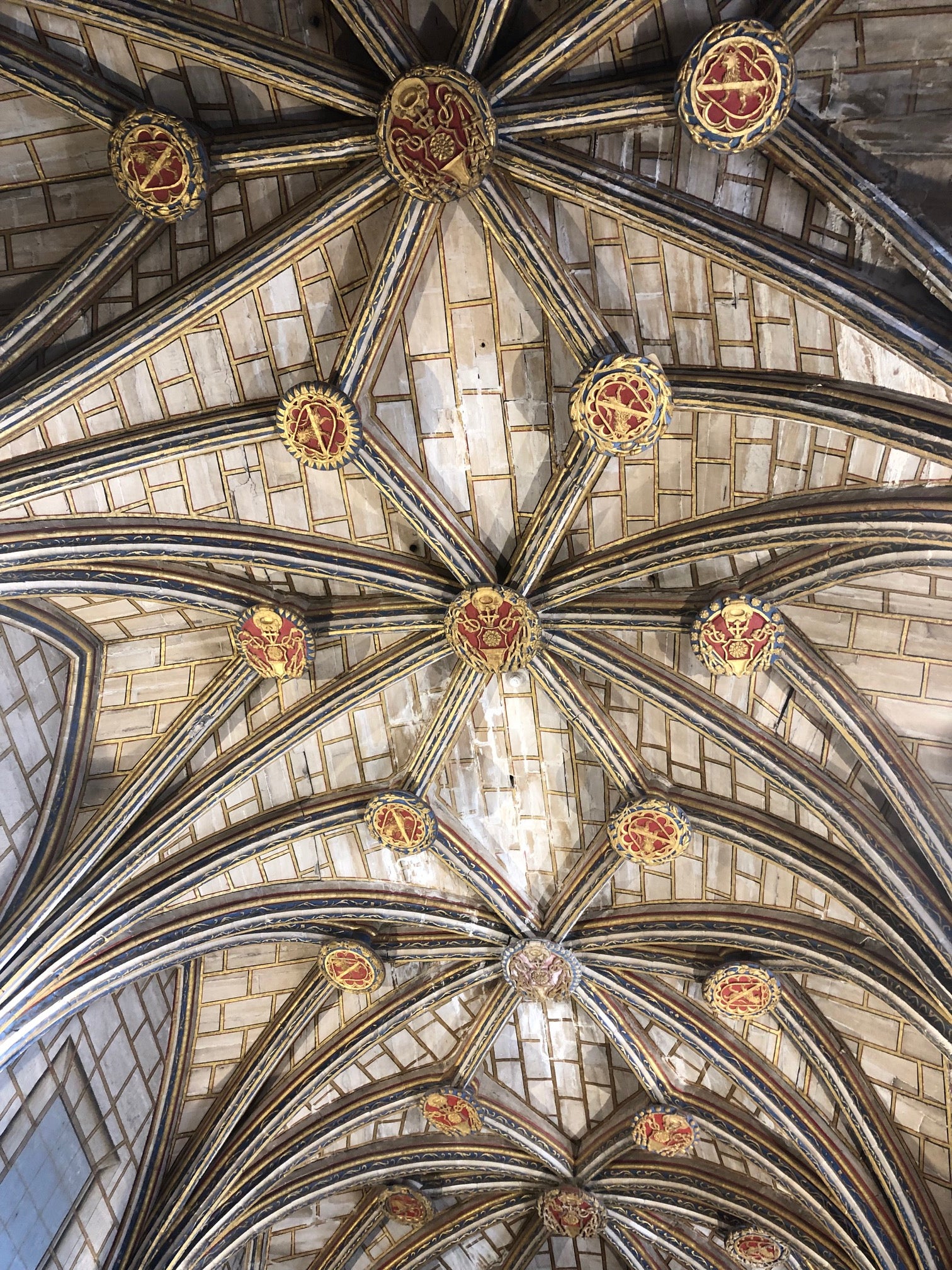 Detalle techos Catedral de Cuenca Detalle techos Catedral de Cuenca