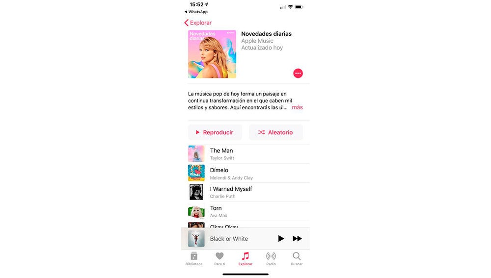 Nueva música en Apple Music