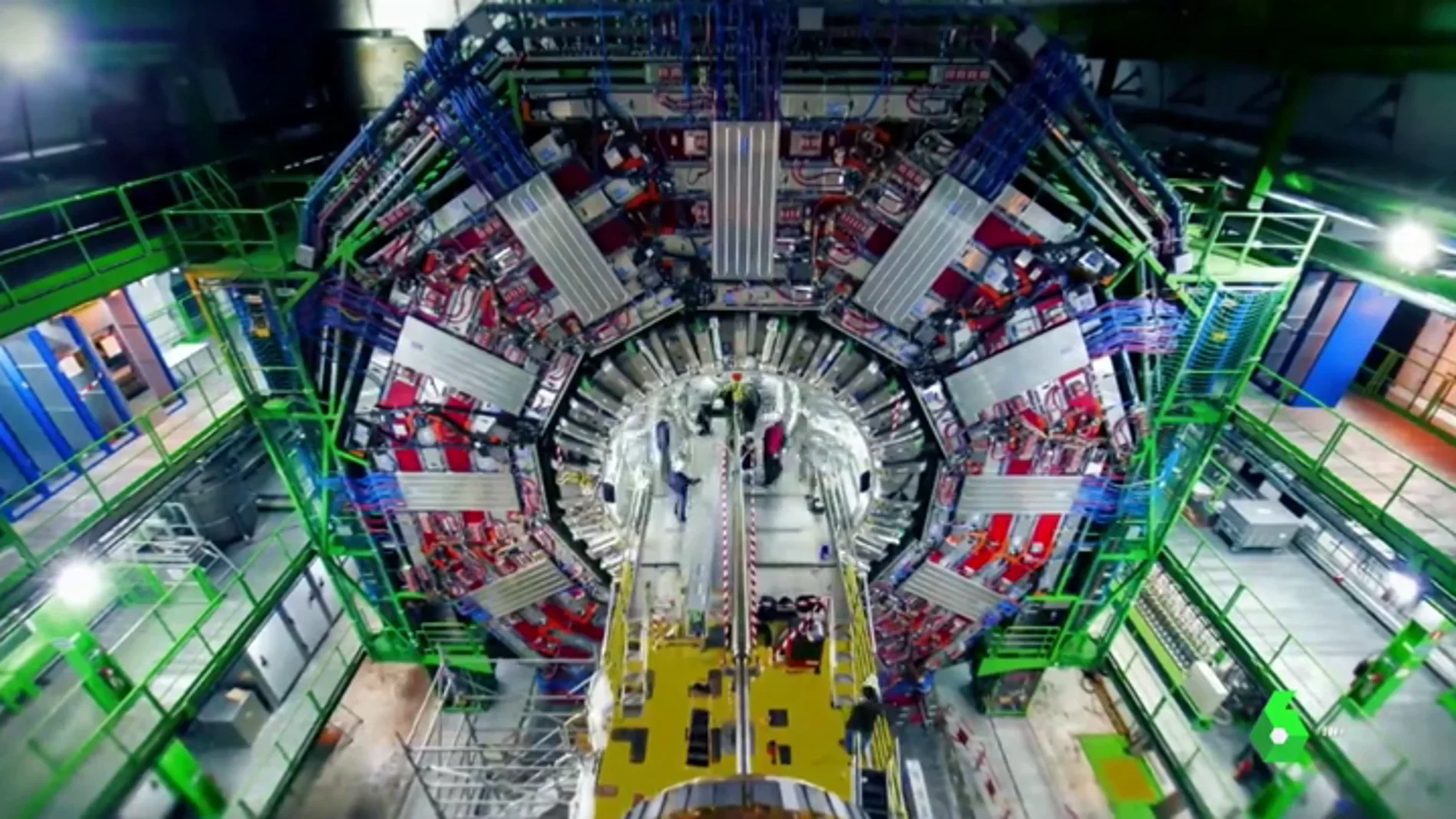 Imagen de un acelerador de partículas