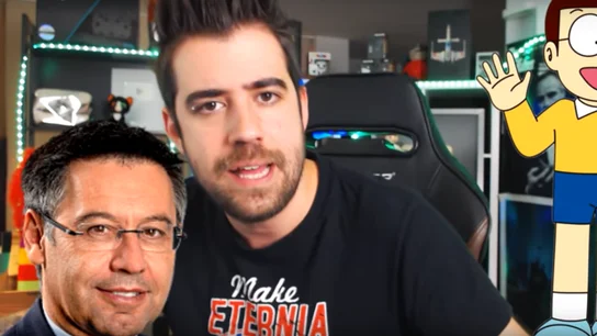 Auronplay desvela una denuncia del Barça contra él Auronplay desvela una denuncia del Barça contra él