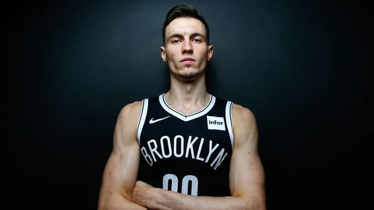 Rodions Kurucs, jugador de los Brooklyn Nets Rodions Kurucs, jugador de los Brooklyn Nets