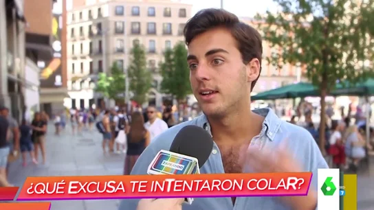 ¿Cuál es la excusa más surrealista que te han contado?: Zapeando sale a la calle para comprobarlo ZAPEANDO