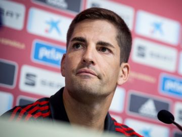 Robert Moreno comparece ante los medios Robert Moreno comparece ante los medios