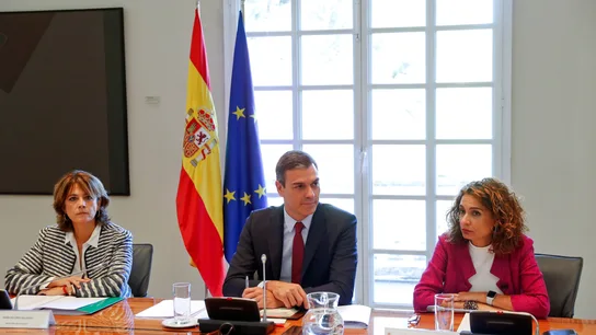 Pedro Sánchez preside una reunión de la Comisión interministerial para el seguimiento del Brexit Pedro Sánchez preside una reunión de la Comisión interministerial para el seguimiento del Brexit