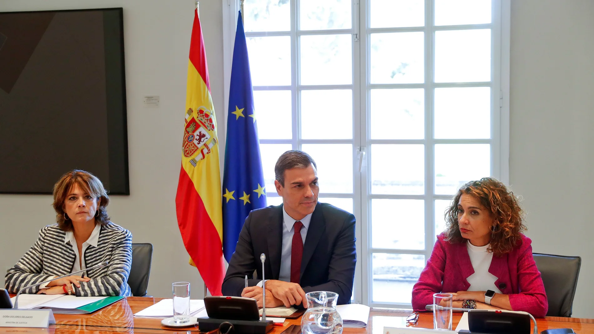 Pedro Sánchez preside una reunión de la Comisión interministerial para el seguimiento del Brexit