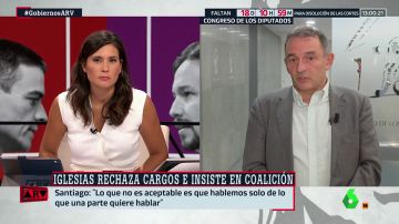 Enrique Santiago, diputado IU: "El mandato de la militancia es que trabajemos por un Gobierno de coalición"