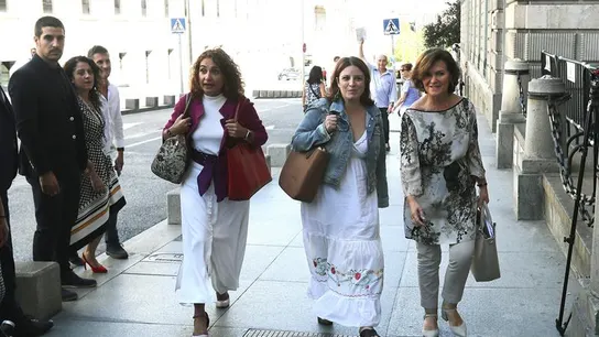 Reunión PSOE-Podemos Reunión PSOE-Podemos