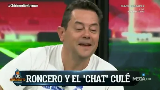 Tomás Roncero y su experiencia en el grupo de WhatsApp del Barcelona: "Me mandaban cerditos" Tomás Roncero y su experiencia en el grupo de WhatsApp del Barcelona: "Me mandaban cerditos"