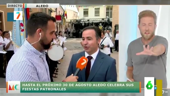 El estornudo del presentador de 'Murcia Conecta' que preocupa a Anna Simon: "Algo le está pasando a Fran" El estornudo del presentador de 'Murcia Conecta' que preocupa a Anna Simon: "Algo le está pasando a Fran"