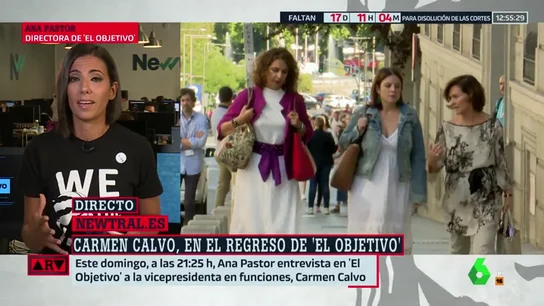 Ana Pastor desgrana los detalles de la reunión entre los equipos negociadores de Unidas Podemos y PSOE Ana Pastor desgrana los detalles de la reunión entre los equipos negociadores de Unidas Podemos y PSOE