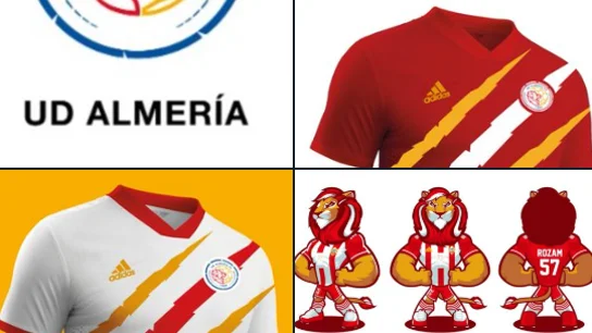 Los cambios en el Almería: nuevo escudo, nuevas camisetas... Los cambios en el Almería: nuevo escudo, nuevas camisetas...