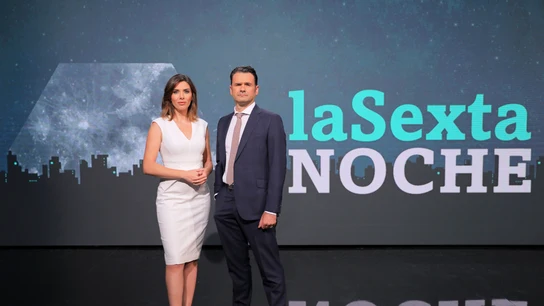 Verónica Sanz e Iñaki López, en laSexta Noche Verónica Sanz e Iñaki López, en laSexta Noche