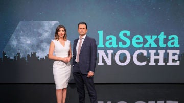 Verónica Sanz e Iñaki López, en laSexta Noche