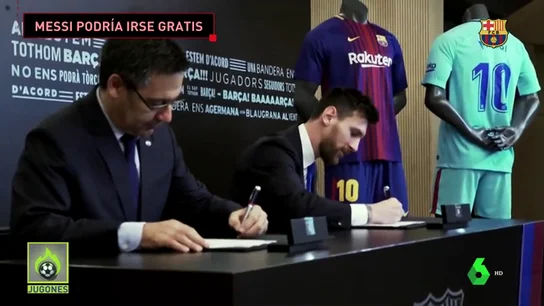 Messi puede marcharse gratis cuando quiera Messi puede marcharse gratis cuando quiera