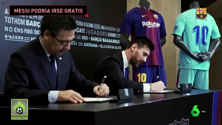 Messi puede marcharse gratis cuando quiera