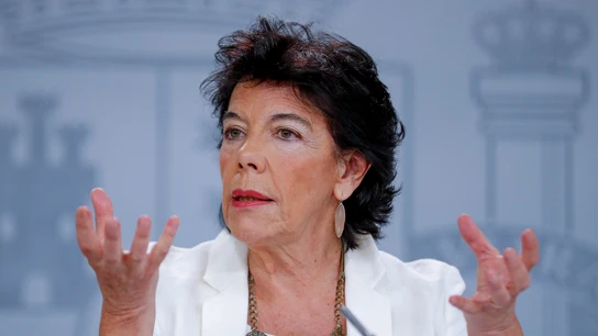 La ministra de Educación, Isabel Celaá La ministra de Educación, Isabel Celaá