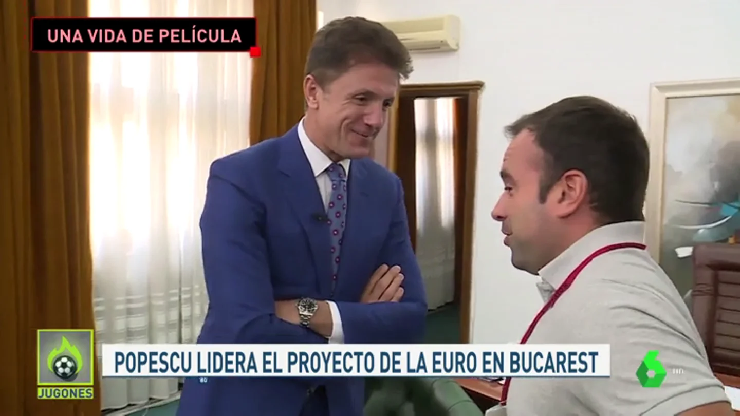 Popescu: de la fama y el FC Barcelona a la cárcel y a la política Popescu: de la fama y el FC Barcelona a la cárcel y a la política