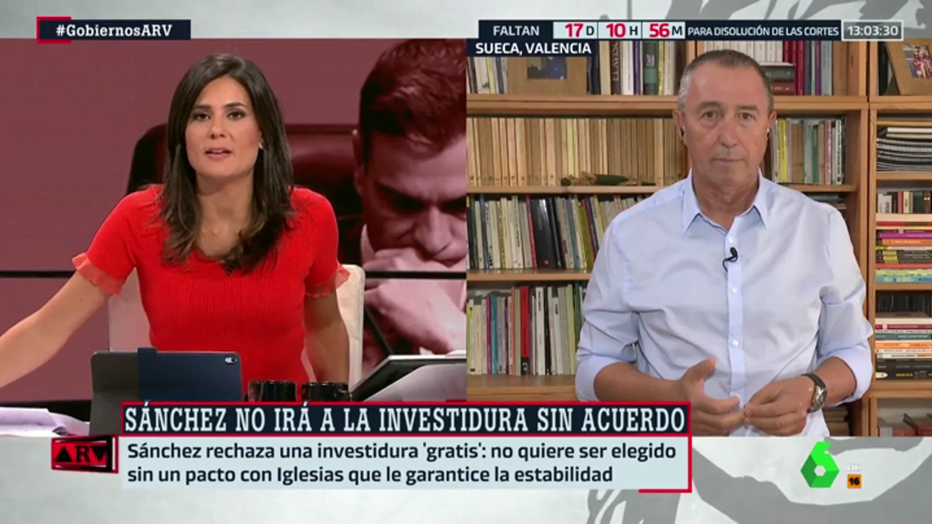 Joan Baldoví (Compromís): "El PSOE está más pendiente de la foto que de llegar a un acuerdo. No tiene un interés real"