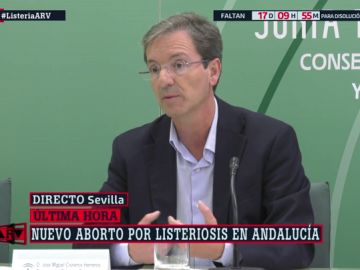 El portavoz sanitario de la Junta alerta de un nuevo aborto por listeriosis en Andalucía