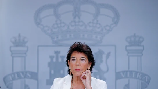 La portavoz del Gobierno en funciones, Isabel Celaá La portavoz del Gobierno en funciones, Isabel Celaá