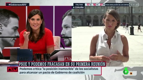 Yolanda Díaz (Galicia en Común): "Mientras sigamos dialogando, hay una posibilidad de llegar a un acuerdo" Yolanda Díaz (Galicia en Común): "Mientras sigamos dialogando, hay una posibilidad de llegar a un acuerdo"