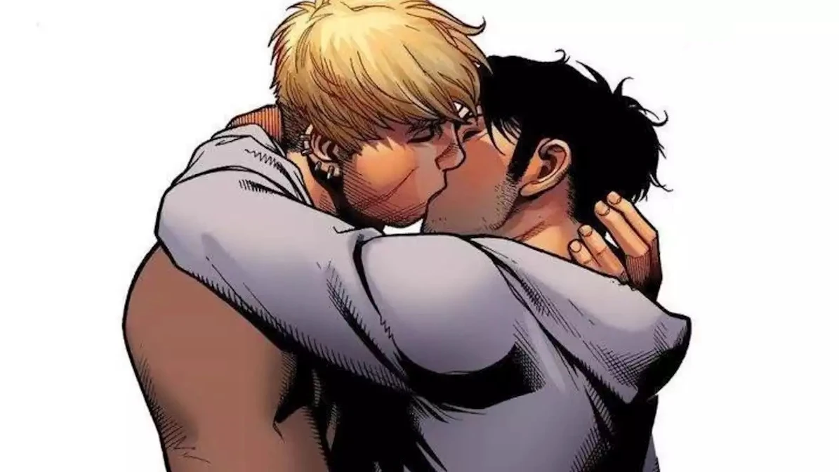 Beso gay del cómic 'Vengadores- La Cruzada de los niños'