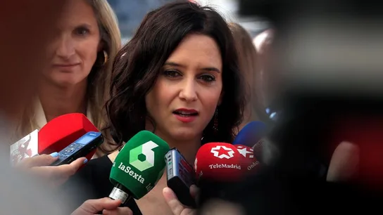 Isabel Díaz Ayuso ante los medios Isabel Díaz Ayuso ante los medios